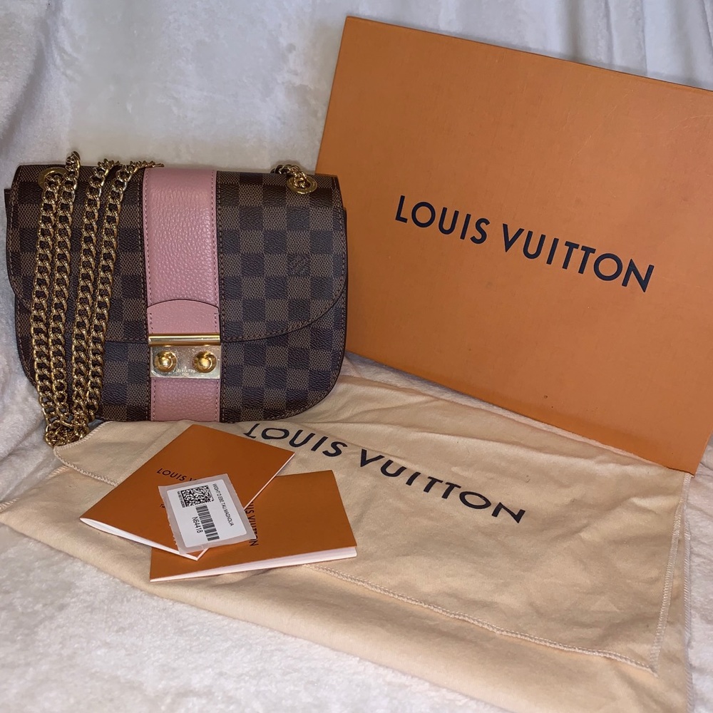 💖Louis Vuitton Wight Damier Ebene💖